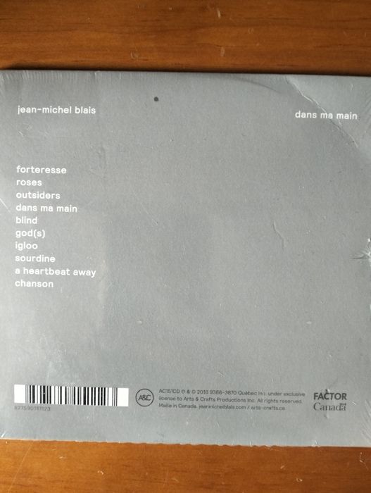 CD Jean-Michel Blais