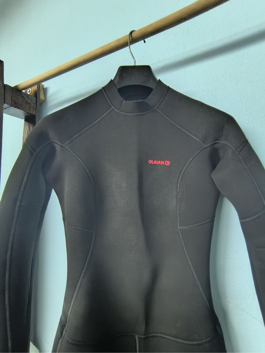 Fato Surf Neoprene 4/3 mm Mulher Preto