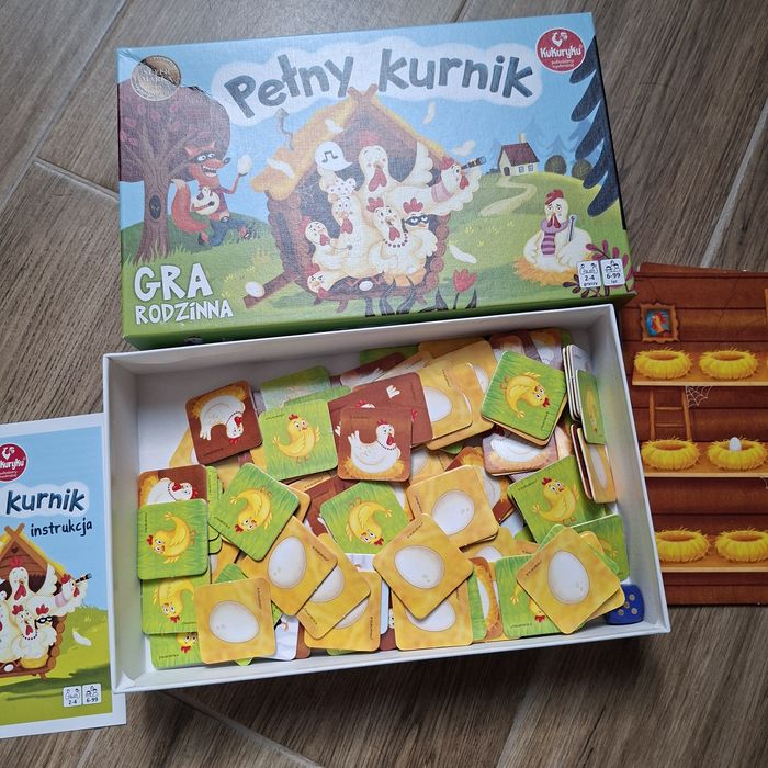 Pelny Kurnik – Gesellschaftsspiel über Soziale Beziehungen Und Wettbewerb (polnisches Spiel)