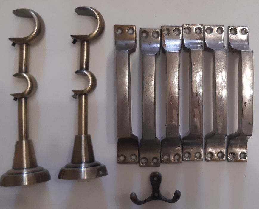 Мебельная фурнитура бронза и латунь,  б/у