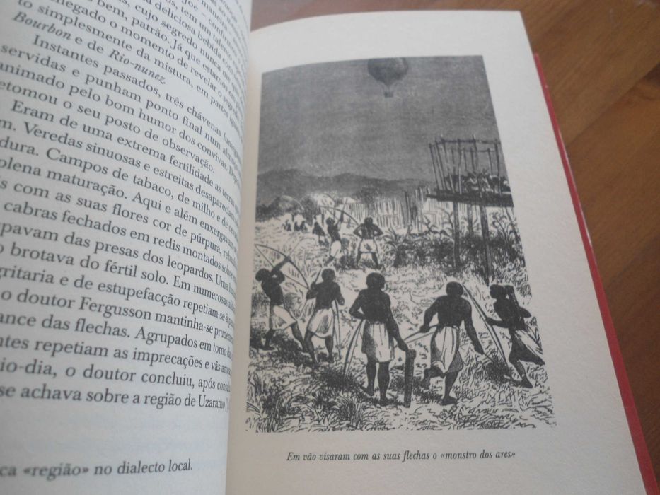 Cinco semanas em balão de Júlio Verne