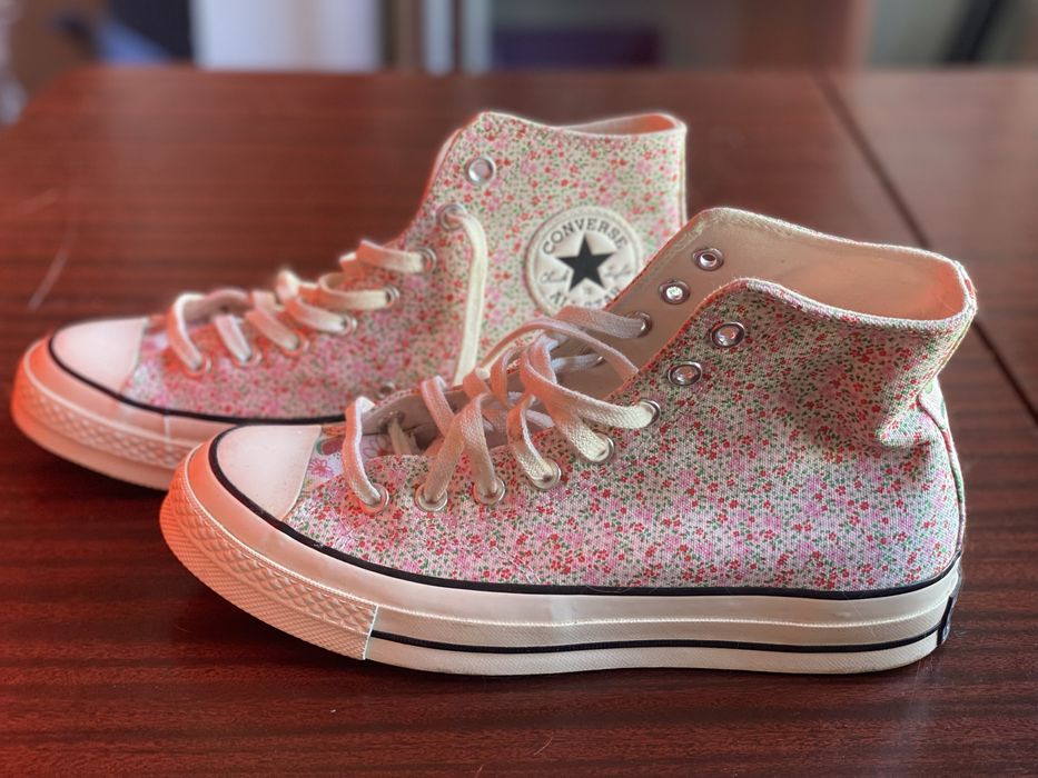 кеди converse all star festive smooth