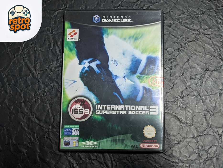 International Superstar Soccer 3 Gamecube (selado)