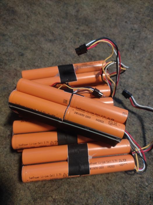 SunPower 18650 2600ма