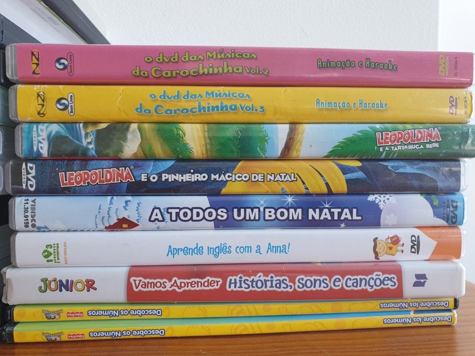 Dvds infantis em bom estado