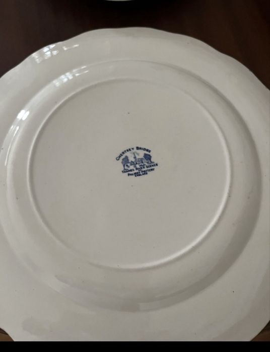 Loiça azul Inglesa.