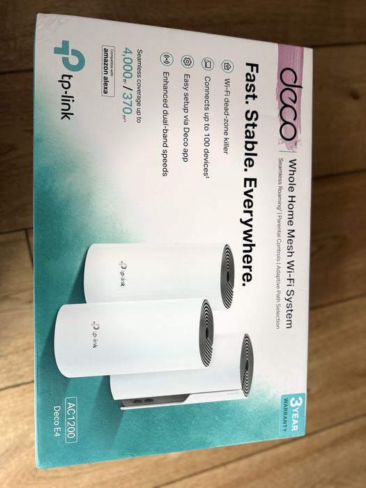 Zestaw 3 routetow DECO E4 AC1200