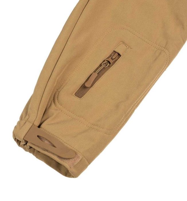 Тактична військова демісезонна куртка Soft Shell на флісі Койот 46-60р