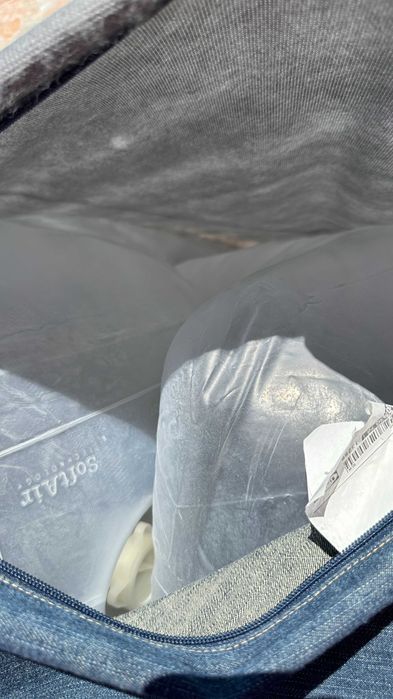 Pufe Insuflável vintage da Ikea - POSIG