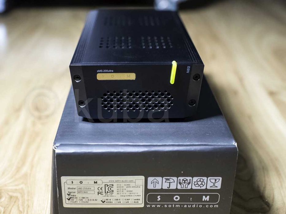 Komplet SOtM sMS-200 ultra Neo zasil. Sbooster BOTW 9-10V MKII Idealne