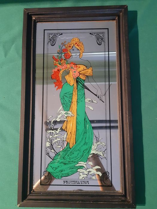 Quadro espelhado primavera