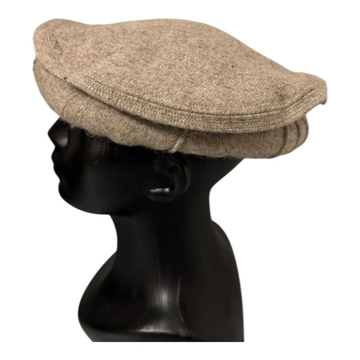 Boné de inverno Cap Chapéu Pakol 100% feito à mão (Cinza Carvão)