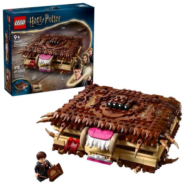 LEGO Harry Potter™ Potworna księga potworów z zębami 76449