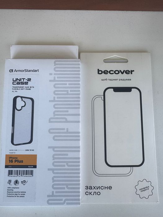 Чохол+захисне скло для IPhone 16 plus