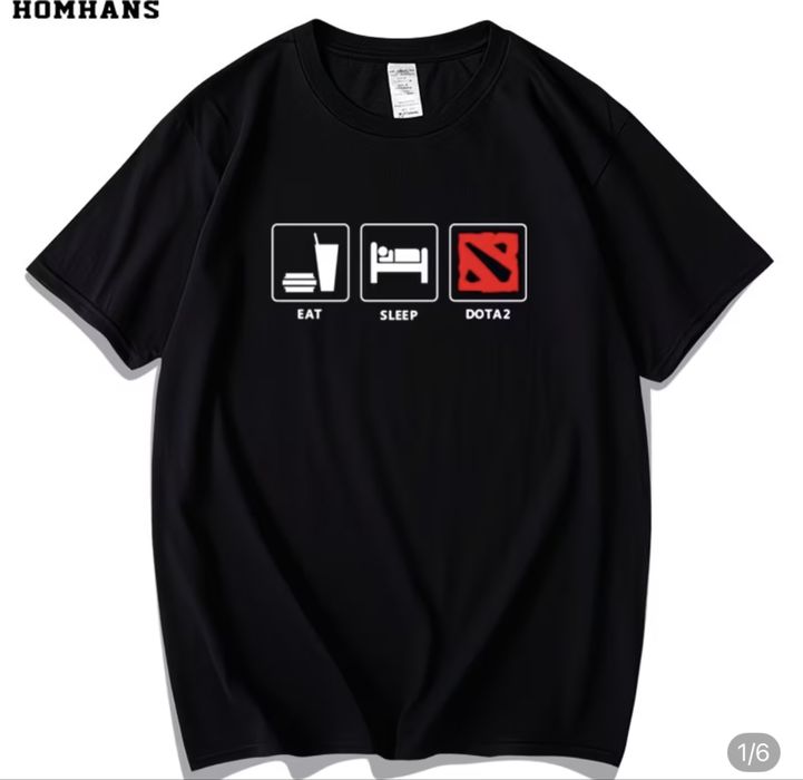 футбалка dota 2 . eat sleep play dota 2