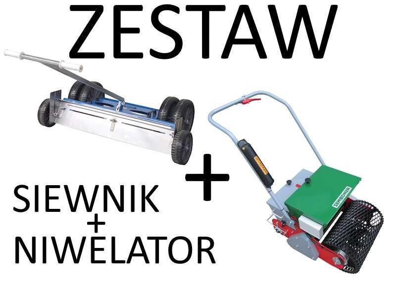 ZESTAW Siewnik RS 50 E SEMBDNER + Niwelator KEEROO K1210A