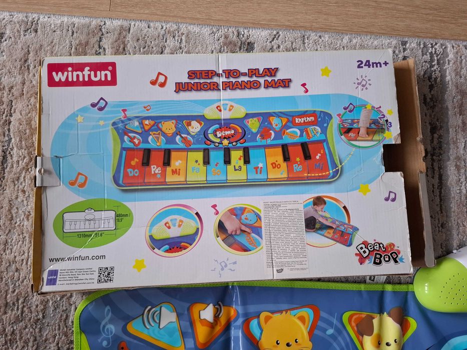 Mata muzyczna, nagrywająca do tańczenia Winfun