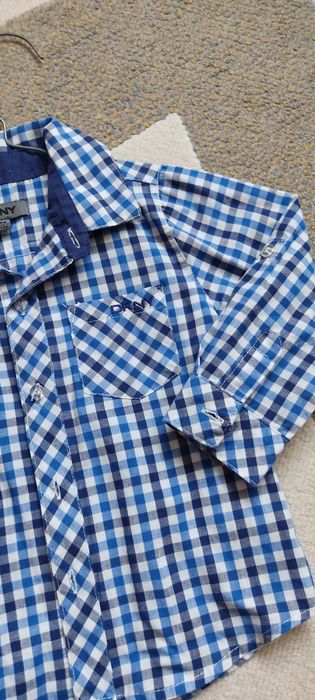 Koszula w kratę chłopięca r. 92 DKNY