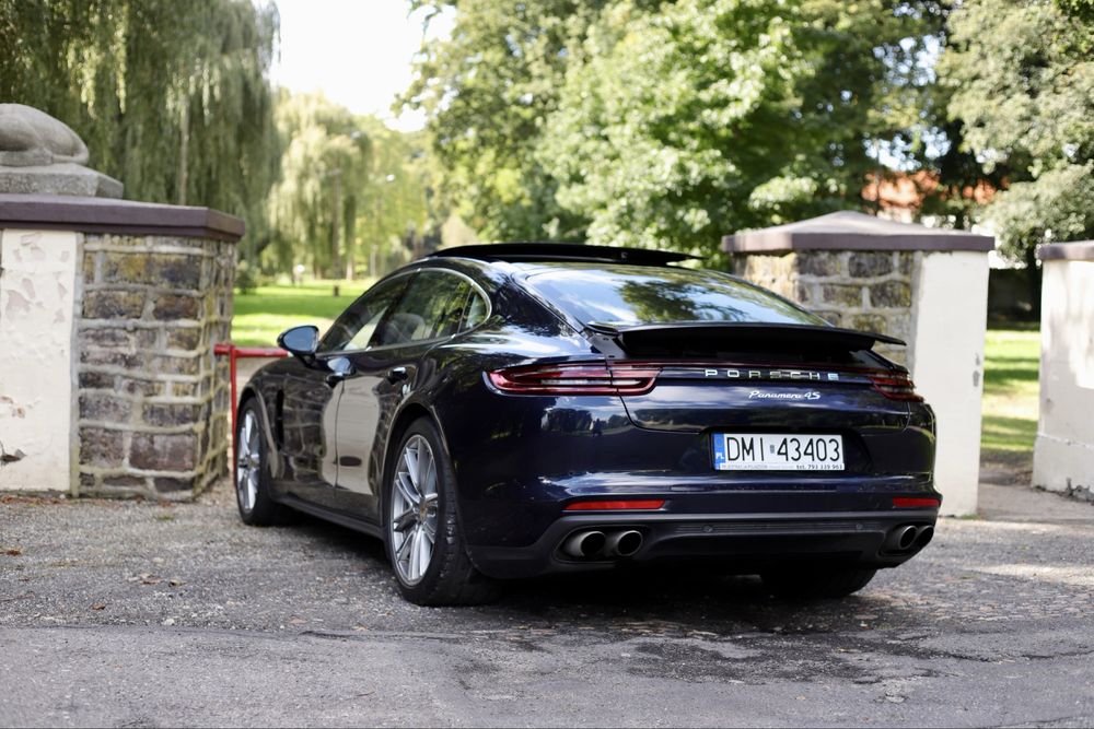Porsche Panamera 4S, GWARANCJA 2020r BEZWYPADKOWY, pierwszy właściciel