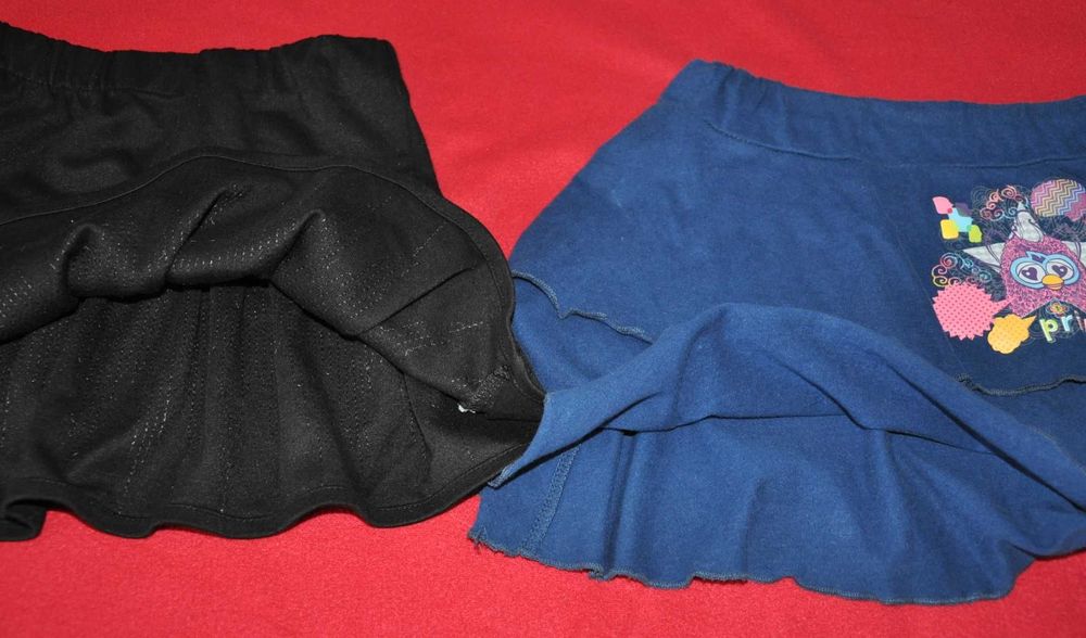 2x spódniczki 116-122 cm (5-6 lat) Princess Furby,spódnice-zestaw