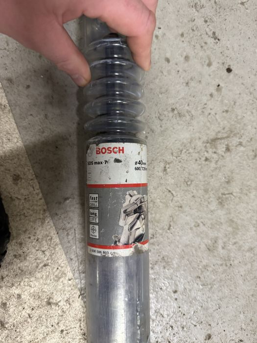 Wiertło 40 sds max bosch 600/720