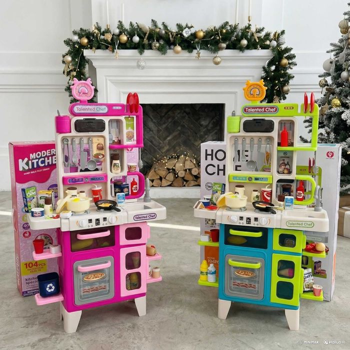 ‼️ХИТ ПРОДАЖ‼️ Кухня детская есть вода, звуки приготовления, подсветка