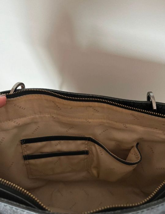 Torebka GUESS shopper z pokrowcem w bardzo dobrym stanie