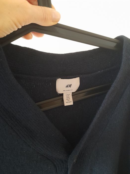 Welniany kardigan hm M