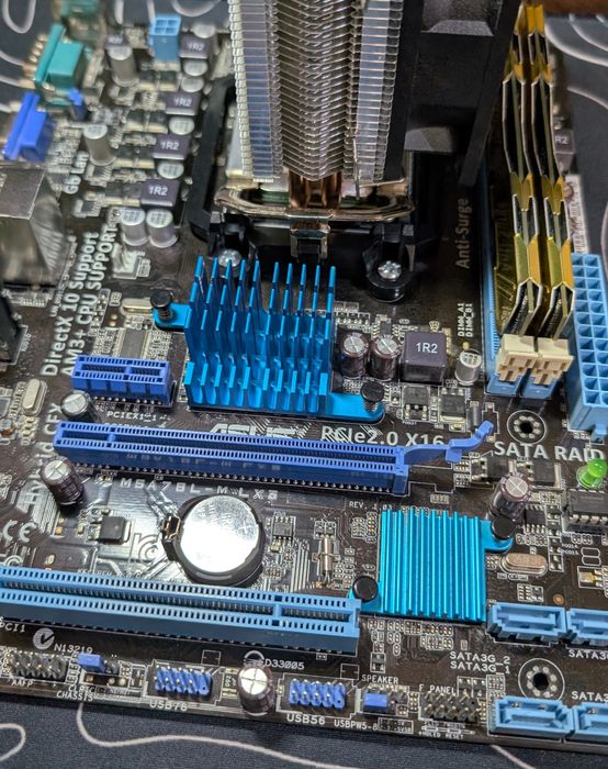 Amd Fx4300, asus m5a78l-m lx3, ddr3 8gb, deep cool