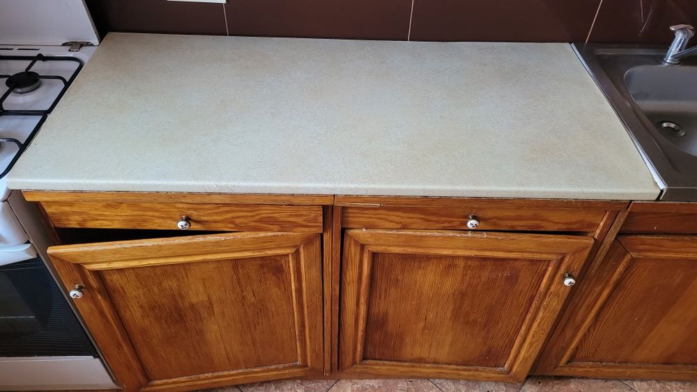 Кухня нижні кухонні ящики із мийкою