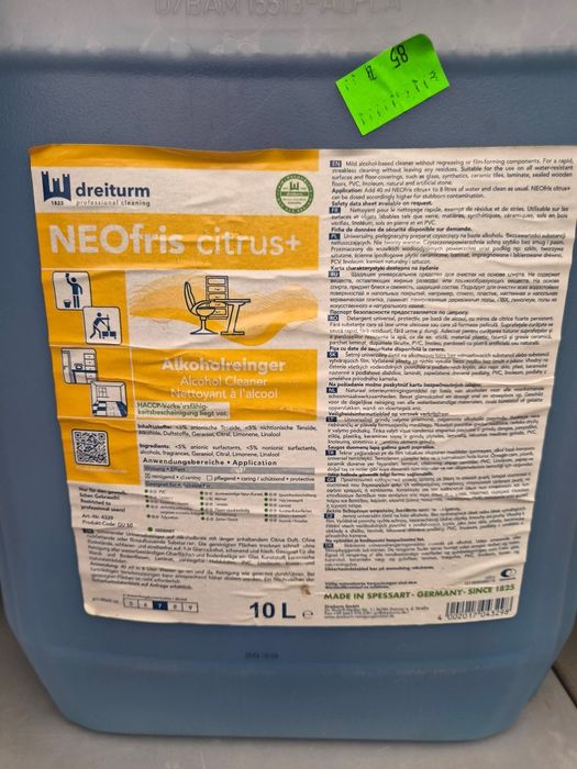 Uniwersalny preparat czyszczący 10L neofris citrus