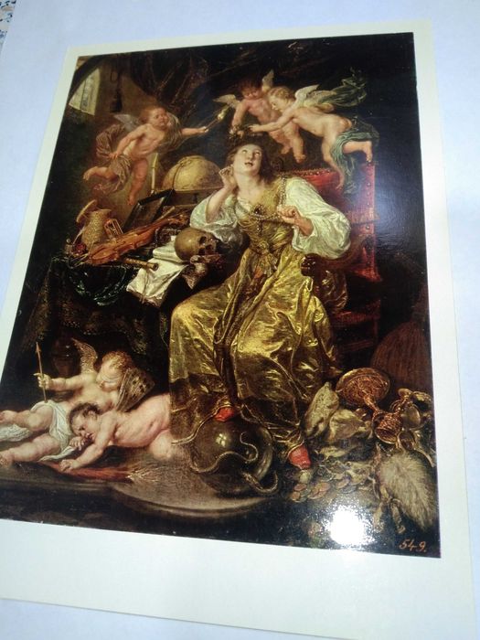 Комплект открыток Фламандская живопись 17 века Выпуск 4