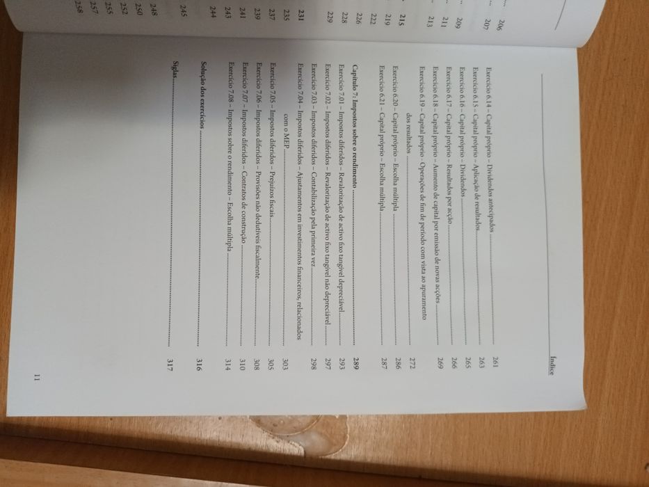 Exercícios de contabilidade financeira