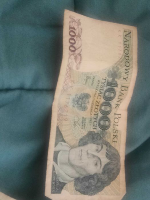 Banknot i monety