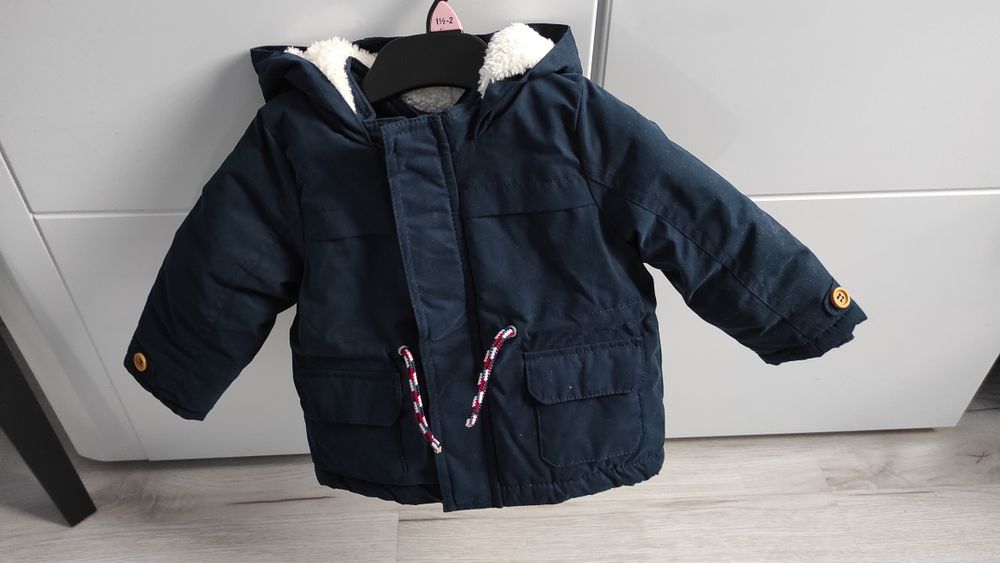 Kurtka/ parka firmy Tom Taylor rozmiar 3-6 miesięcy