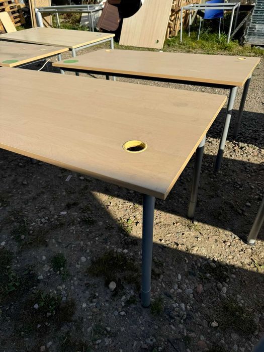 Biurko stół BUK 160x80 biurka stoły biurowe do biur szkół domu