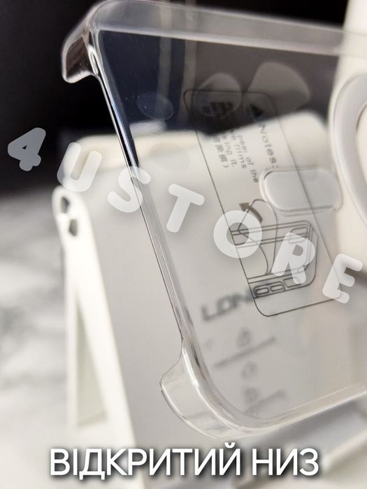 Чехол Clear Magsafe на iPhone 15 Pro Max прозрачный чохол прозорий