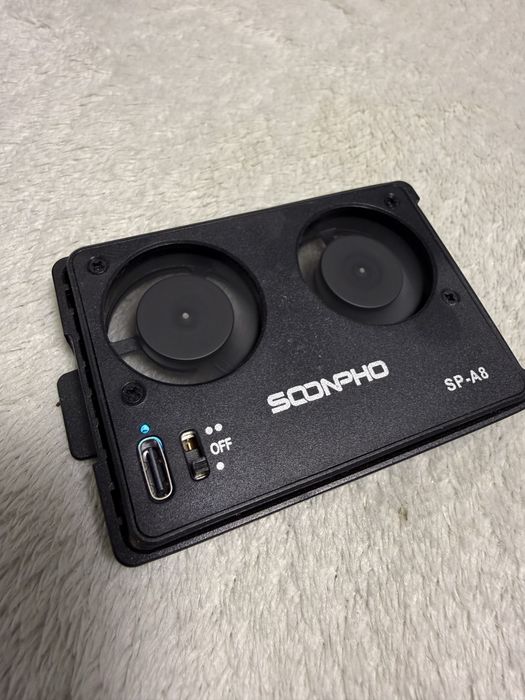 Sony ZV-E10, клетка SmallRig, dummy-battery, вентилятор