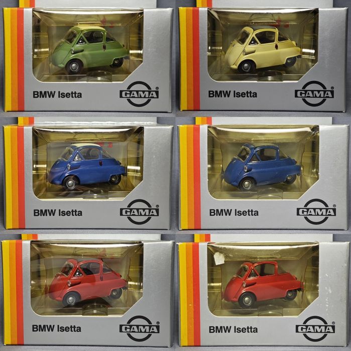 Модели 1/43 BMW Isetta (Gama), BMW 600 (Schuco). Made in Germany