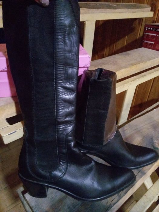 Сапоги жіночі Демі шкіра