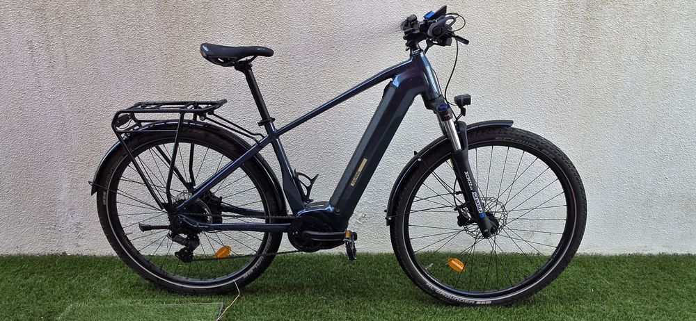 Bicicleta Elétrica de Trekking Quadro Alto Motor Central Bosch Stilus E-Touring