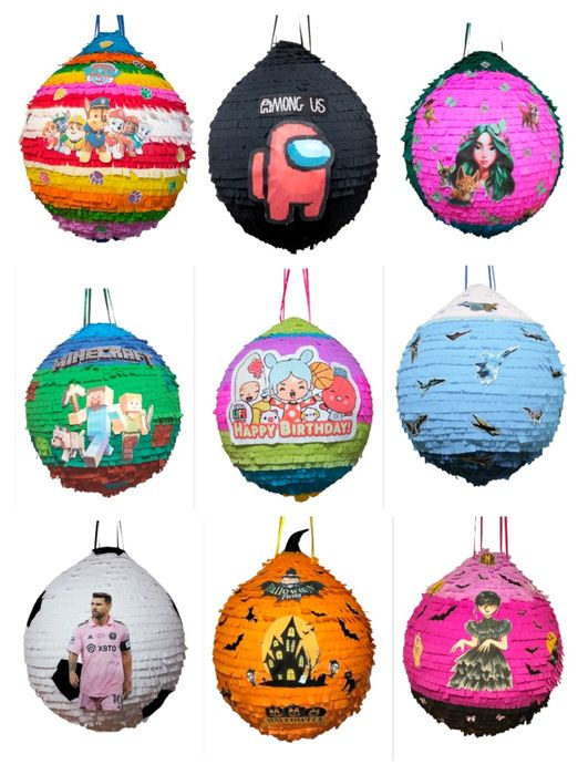 Їстівні букети, кошики з лози, пін'яти і багато іншого