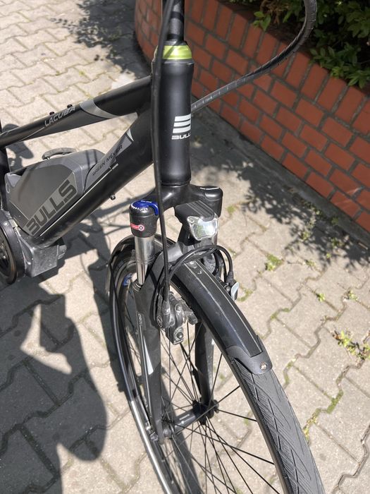 Rower elektryczny BULLS 36V 650WH z silnikiem centralnym BROSE / do naprawy!