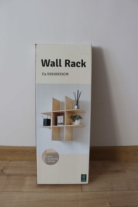 Regał ścienny 55/20/55cm