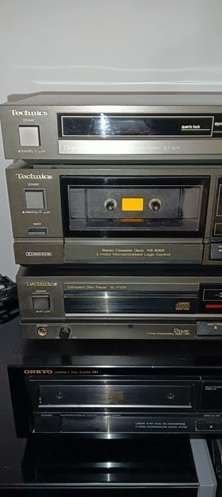 Technics deck i tuner super stan