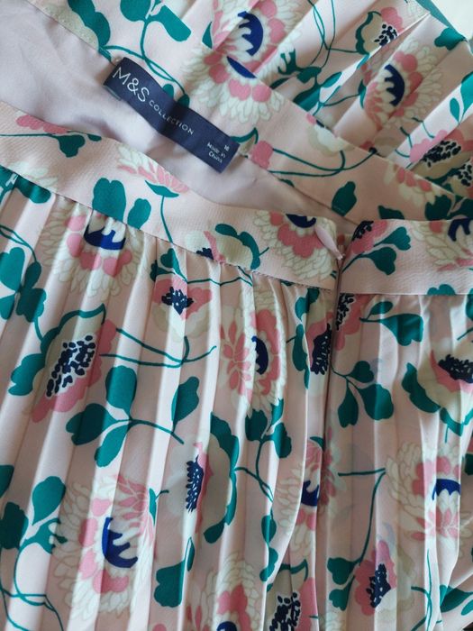 Plisowana spódnica M&S 16