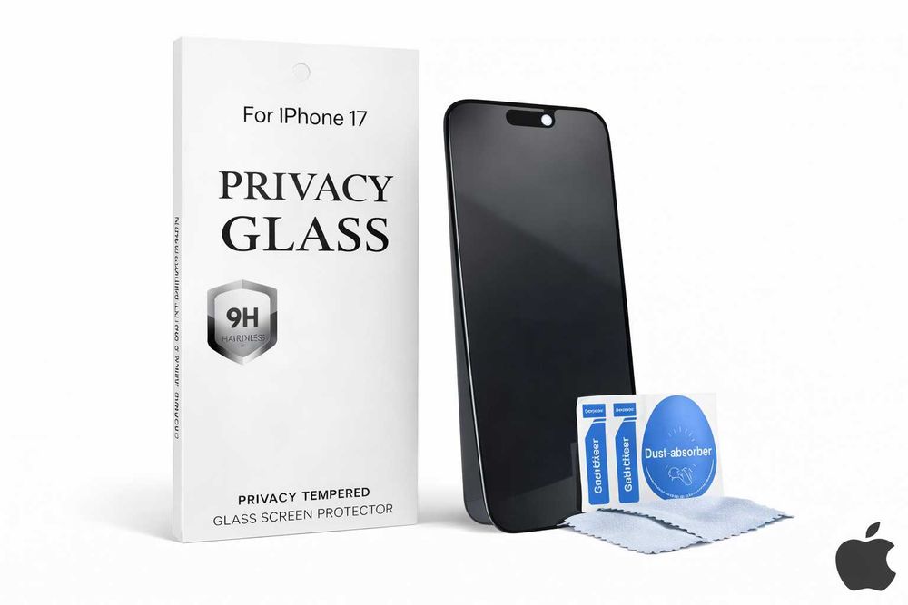 Szkło hartowane prywatyzujące Iphone 17, Iphone 17 Pro, Iphone 16 Pro