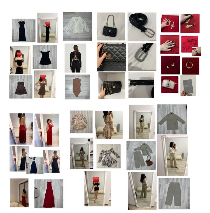 Paczka Zestaw Box Idealny XS S sukienka torebka skóra żakiet