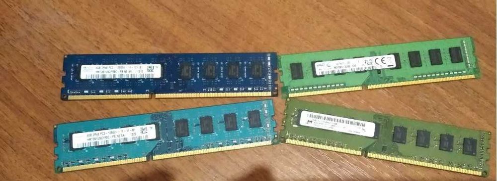 Оперативная память Hunix DDR3 ддр3 1600 Мгц 4GB в планке для INTEL/AMD