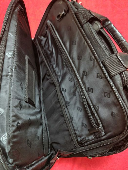 Mala preta da hp para portátil